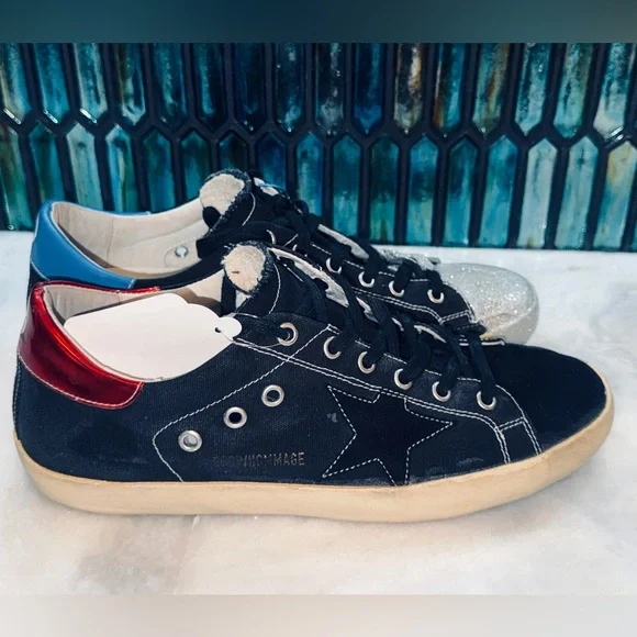 Authentic Golden Goose Superstar David Bowie Limited Edition Sneakers - Picture 4 of 15